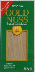 Novesia Gold Nuss Vollmilch Schokolade